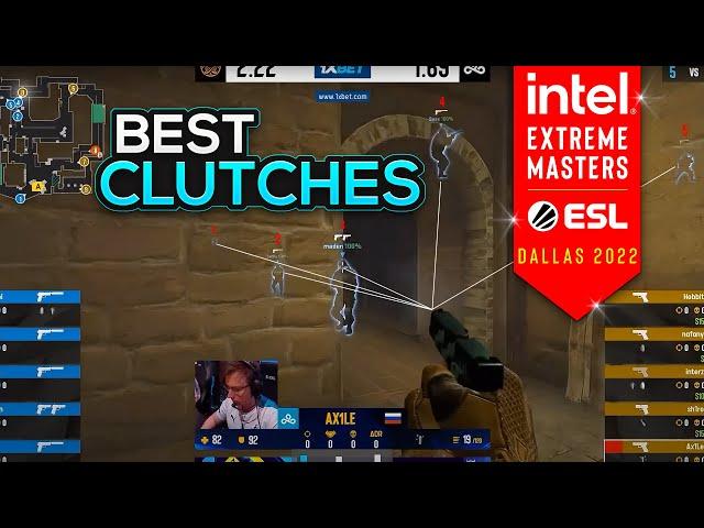 Best CS:GO Pro Outplays! (Clutches From IEM Dallas 2022)