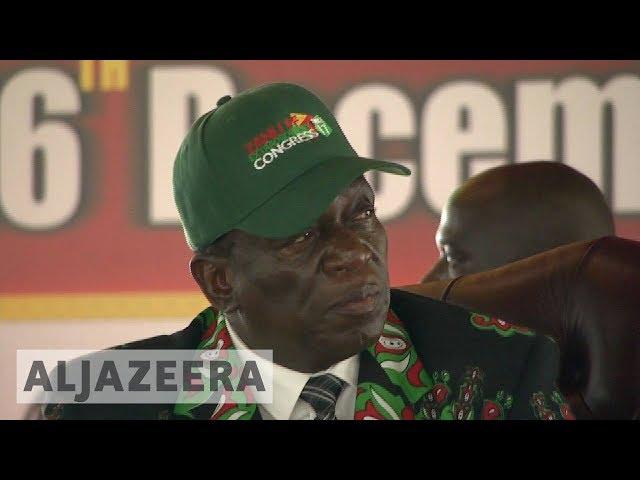 Emmerson Mnangagwa addresses party congress