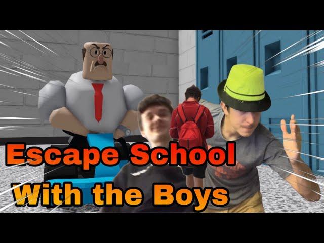 Escaping School With The Boys | Roblox Great School Breakout and Escape Mr Funny's ToyShop