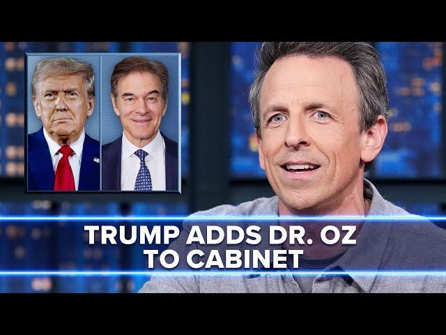 Trump Picks Dr. Oz to Run Medicare and Medicaid