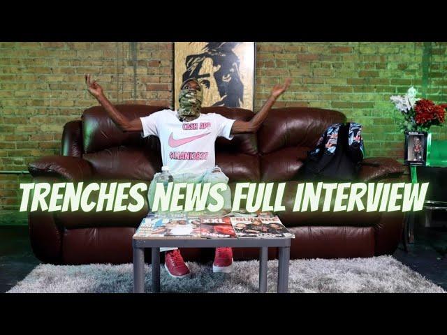 Trenches News FULL INTERVIEW:  Tay Savage, 051 Kiddo, Big Mike, King Von, Chief Keef + more #DJUTV