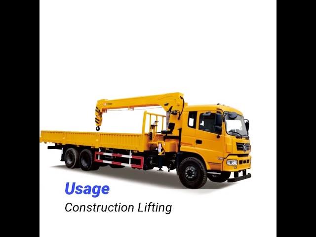 New Dongfeng Truck 6X4 10 Tons with 10 Wheel Truck Mounted Crane