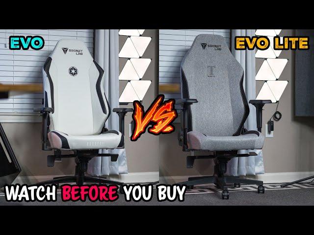 SECRETLAB TITAN EVO LITE VS TITAN EVO | WHICH GAMING CHAIR YOU SHOULD BUY