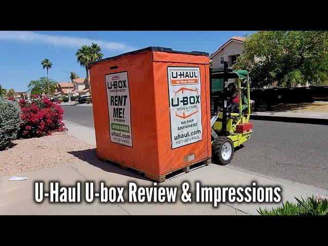 U-Haul U-Box Review, Experience and Impressions