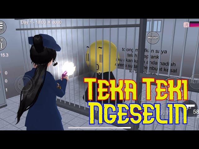 Parkour TEKA TEKI Detective Untuk Detective Pro, Bikin Yang Main Pasti Kesal | Obby Sakura #80