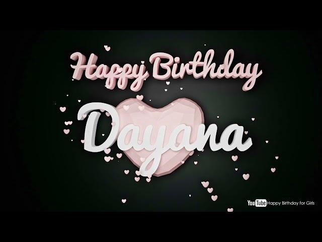 Dayana #birthday #special #video #Dayana #wishes