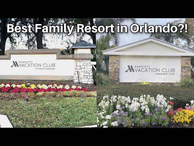 Comparison: Marriott Cypress Harbour or Marriott Harbour Lake in Orlando, Florida