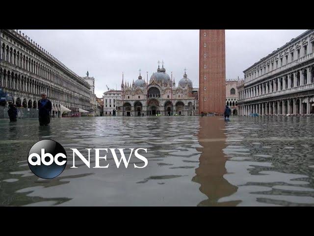 New round of devastating flooding in Venice