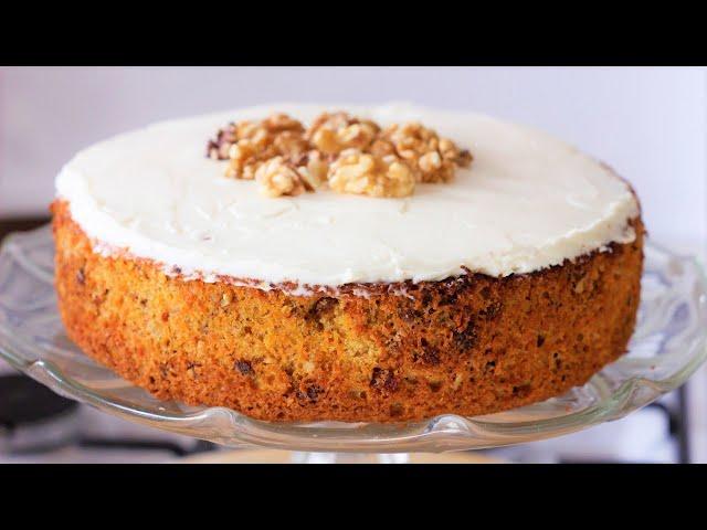 Amazing Moist Carrot Cake Recipe