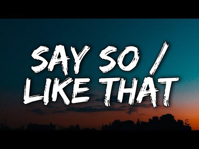 Doja Cat - Say So/Like That (Mashup) (Lyrics) "ladies and gentlemen doja cat" [Tiktok Song]