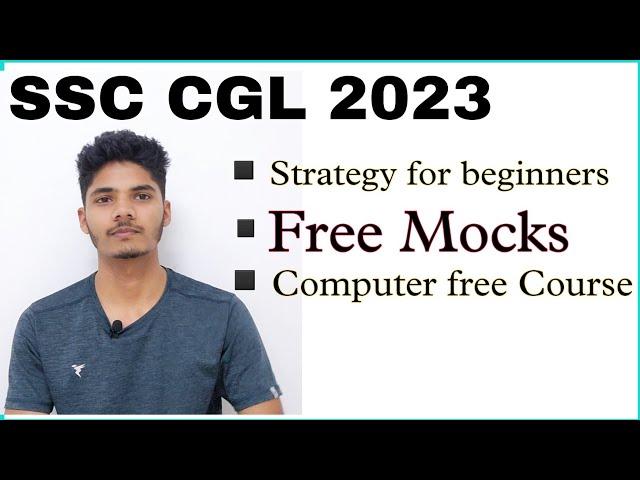 SSC CGL 2023 | Exam dates | Free complete Computer Course 