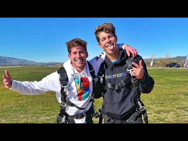 SKYDIVING FOR HIS 18th!!