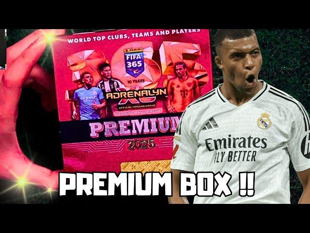 50 EURO UNBOXING !!  Panini FIFA 365 2025 ADRENALYN XL PREMIUM DISPLAY BOX