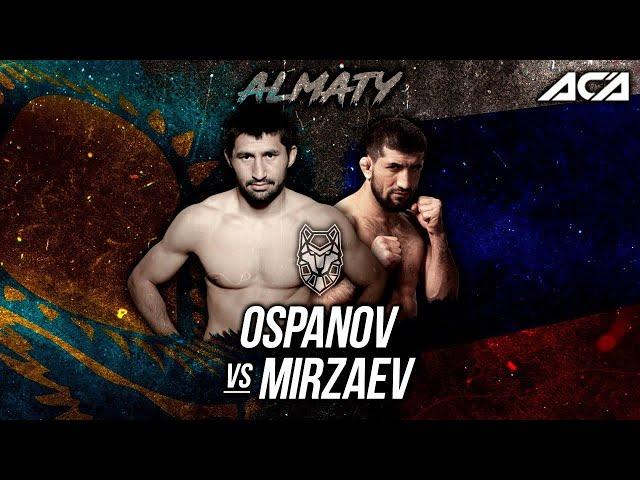 Арман Оспанов vs. Расул Мирзаев - ACA 105 | Arlan MMA Pro Team