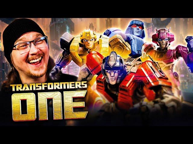 TRANSFORMERS ONE (2024) MOVIE REACTION | First Time Watching | Review