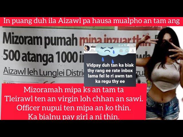 Aizawl hursualna hmun || Officer nupui ten mipa an dawr nasa || Mipa ks an tam tawh|| Mizoram hi 