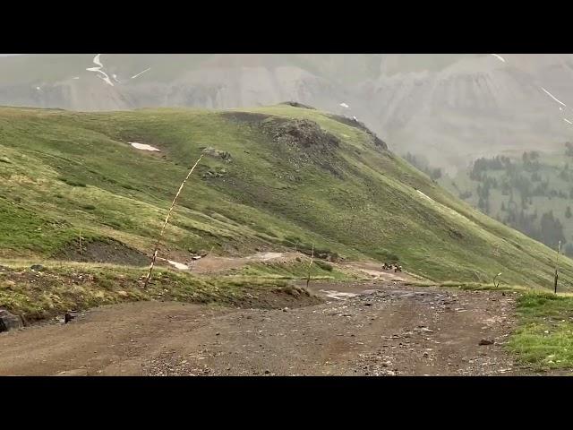 Ktm390Adventure Ktm890rally CFMoto800 Engineer pass Colorado crashing and regrouping