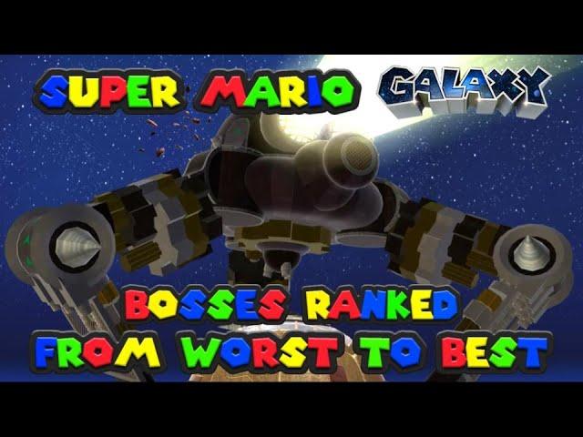 Ranking the Bosses of Super Mario Galaxy from Worst to Best