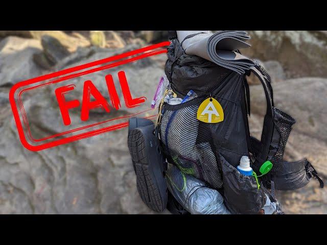 What NOT to Bring: 10 Backpacking Appalachian Trail Gear Fails