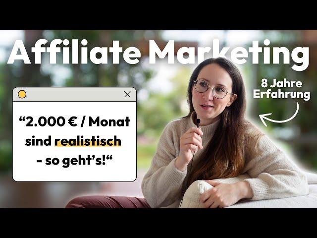 Affiliate-Marketing für Anfänger (einfach erklärt) | 2025