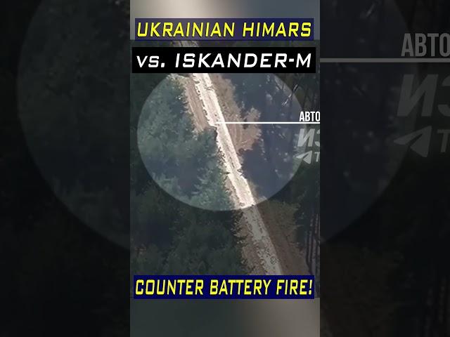 HIMARS Tracked by Drone & Countered by Iskander-M Missile!