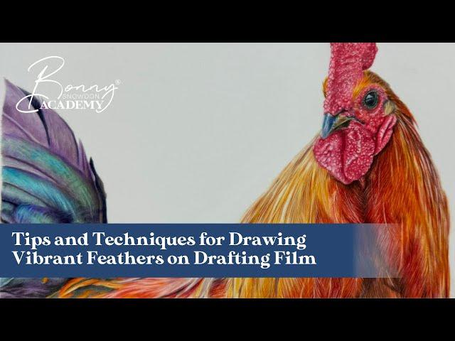 Tips and Techniques for Drawing Vibrant Feathers on Drafting Film