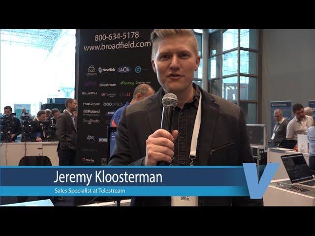 Telestream Interview at NAB NY 2018 with Jeremy Kloosterman