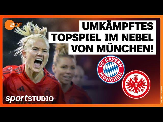 FC Bayern München – Eintracht Frankfurt | Frauen-Bundesliga, 8. Spieltag 2024/25 | sportstudio