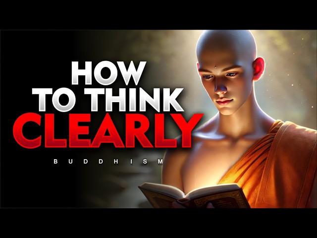 6 Buddhism Lessons on the art of THINKING CLEARLY | Buddhism