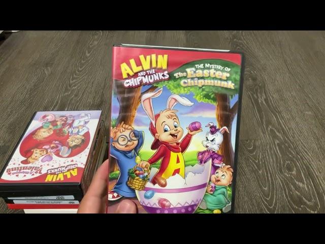 My Alvin & The Chipmunks VHS/DVD/Blu-Ray Collection