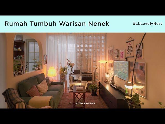 Rumah Tumbuh Warisan Nenek yang Dihuni Pasangan Desainer | LOVELY NEST: Putri + Kharis