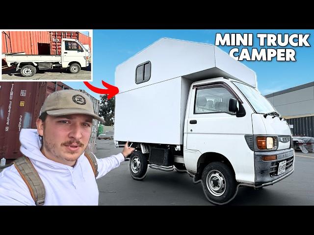 Building A Japanese Kei Truck Mini Camper | (2)