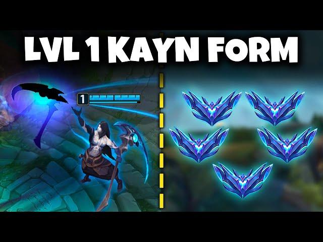 Challenger Level 1 Blue Kayn vs. 5 Diamond Players (1v5)