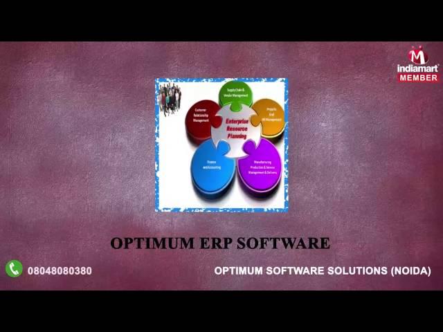 ERP Software And Development Service By Optimum Software Solutions, Noida