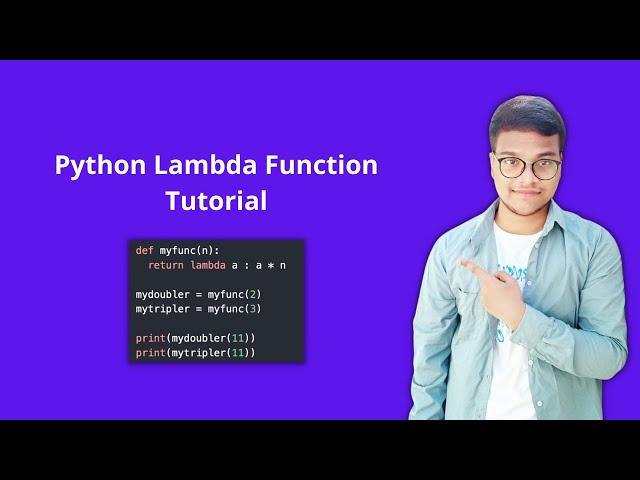 Python Lambda Function Tutorial #shorts #tutorials #lambda