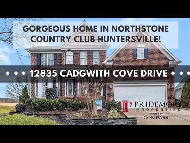 12835 Cadgwith Cove Drive House Tour   | Northstone Real Estate in Huntersville, North Carolina