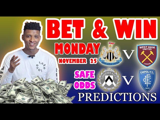 Football Prediction Today 25-11-2024 |  Betting tips Today | Safe investments