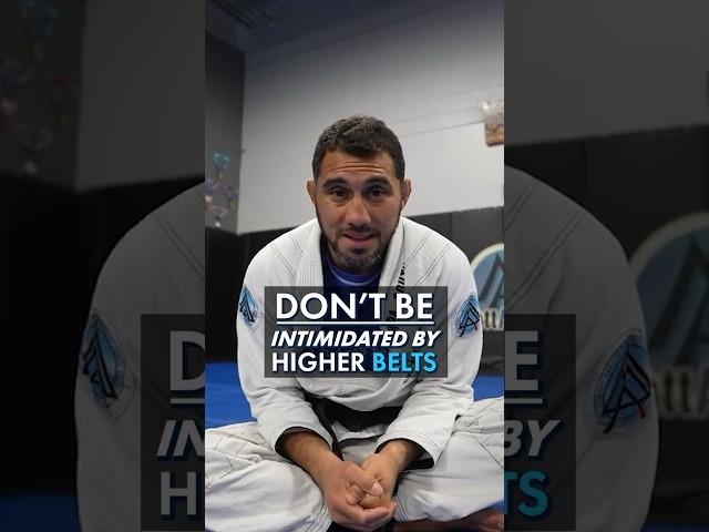 Don’t be intimidated! Here’s the mindset to have.  #bjj ￼