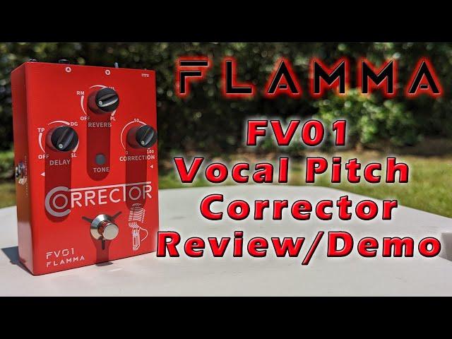 Flamma FV01 Vocal Pitch Corrector Review & Demo #flamma #vocal #autotune