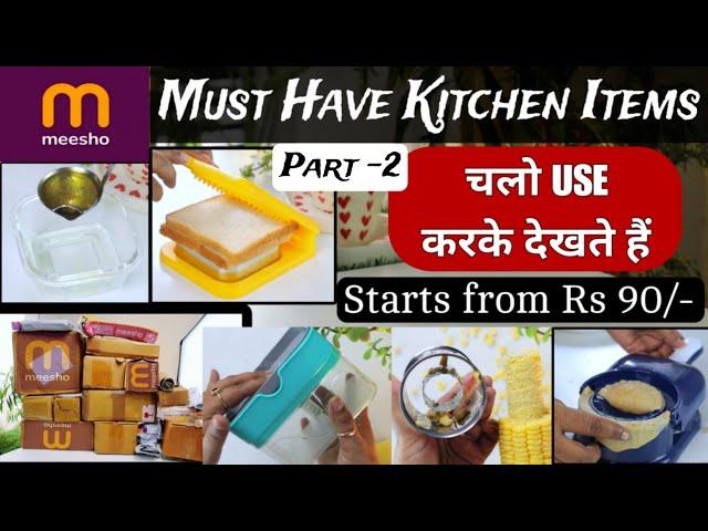 Meesho Affordable Kitchen Items Review | Meesho Kitchen Finds | Meesho Kitchen Haul.