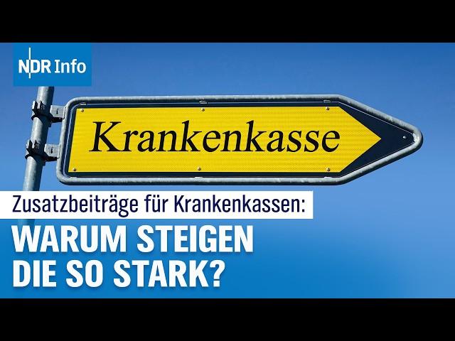 Zusatzbeiträge steigen drastisch: So viel zahlt ihr 2025 mehr für eure Krankenkasse | NDR Info