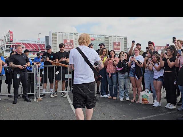 Ed Sheeran - American Town @ Levi's Stadium Car Park, Santa Clara, CA 16/09/23