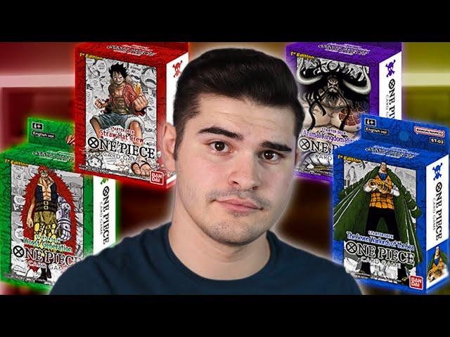 The Best Starter Deck in One Piece TCG - Which One Should You Buy??