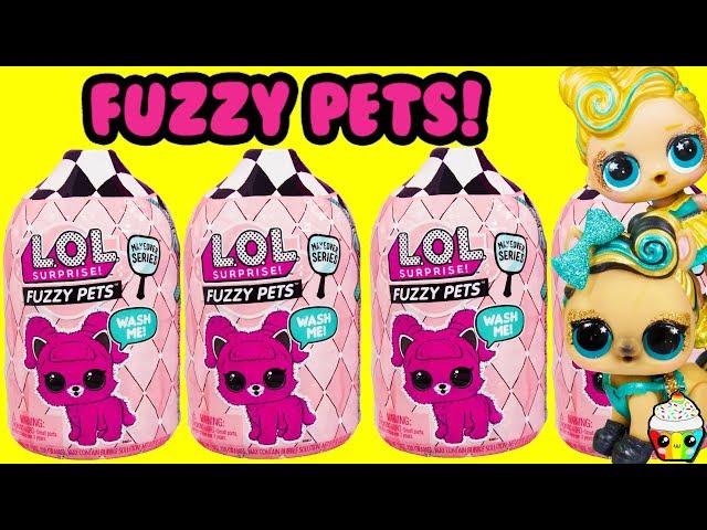 LOL Fuzzy Pets Lucky Luxe Pony Finds More LOL LILS Cupcake Kids Club