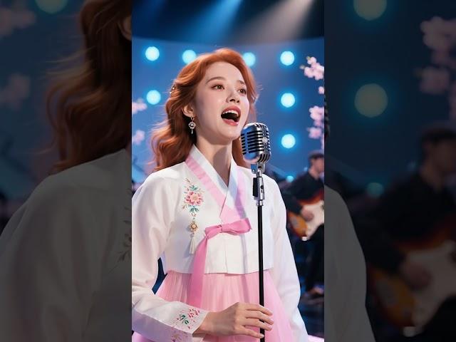 ️ '바램' AI lipsync   #트롯 #전유진 #노사연