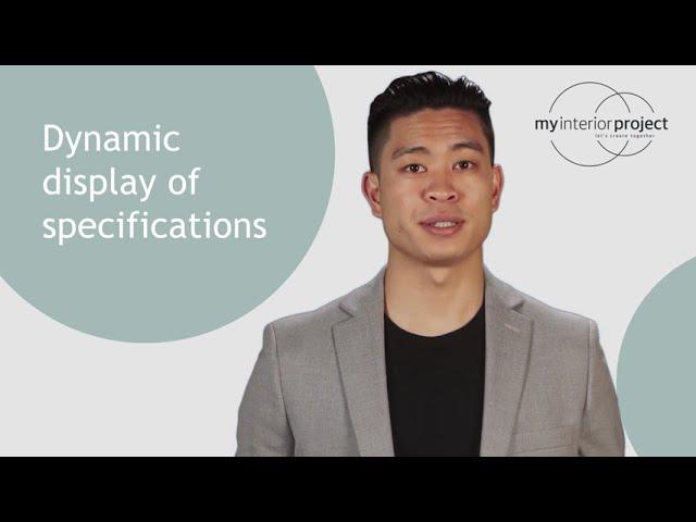 Webtext ENG: Specifications are displayed as you would like them to be