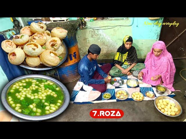 Made Pani Puri after Iftar