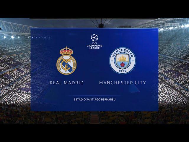 FIFA 23 1/2 финала ЛЧ матч#1 Реал Мадрид-Манчестер Сити(PS 5 4k)