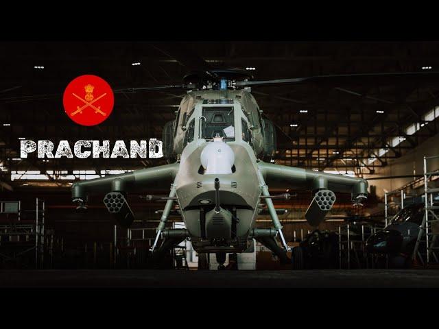 INDIAN ARMY PRACHAND Light Combat Helicopter | RAW VIDEO