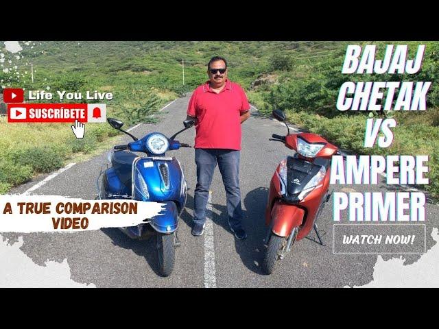 Chetak vs Ampere Primus which is better..? / Chetak vs Ampere Primus